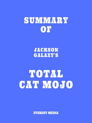 cover image of Summary of Jackson Galaxy's Total Cat Mojo